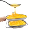Food Grade Stainless Steel double Layer Honey Strainer honey filter