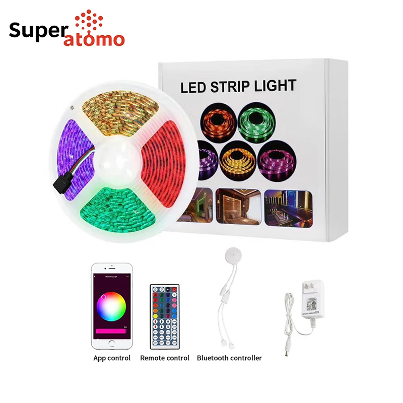 Durable Smart WIFI LED Strip Light 220 Volts RGB LED Strip Lights IP65 Waterproof 5050 300 LEDs
