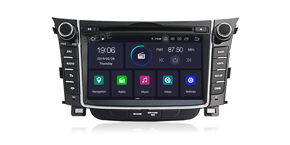 Px5 Mekede Android 9.0 8core Car Dvd Multimedia Player For