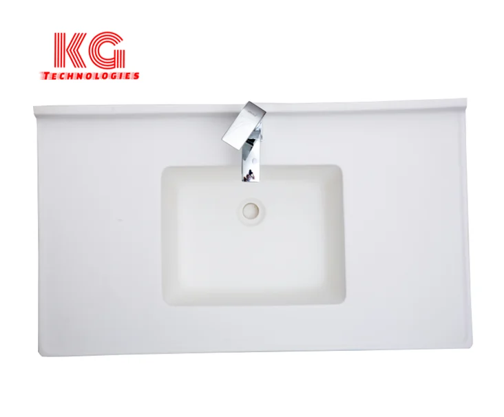 China Manufacturer  Bathroom Quartz Stone Sink