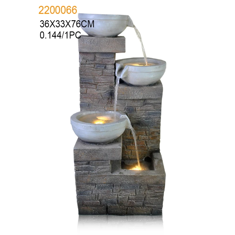 Durable Waterfall Modern Water Fountain Garden Fountains New Design