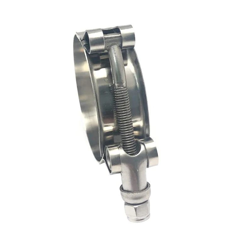 Industrial fastener Auto Parts Pipe Clamp 304 SS Pipe Clamp T-bolt