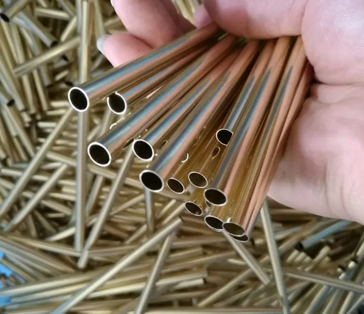 Custom H65 thin-walled brass tubes of different sizes brass tubes low MOQ