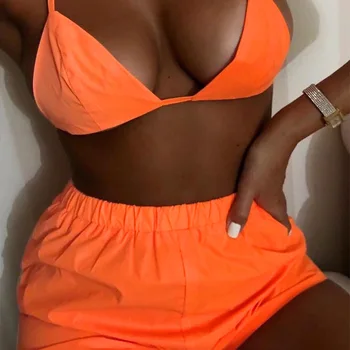 reflective bikini set