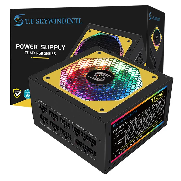 Gaming Switch Power Supply 500w 600w 750w 850w Computer Atx Pc Power