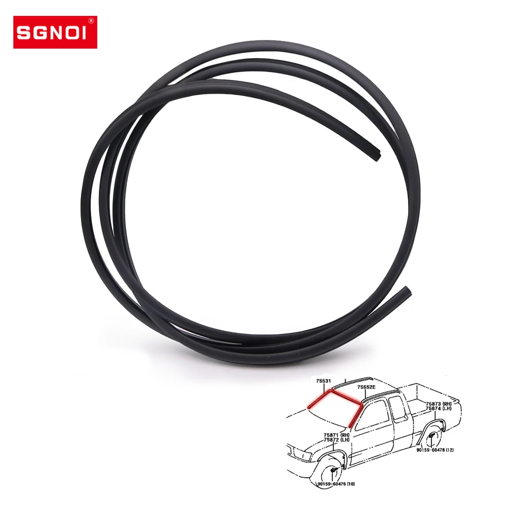 High Quality Front Windshield Weatherstrip for Toyota Hilux Vigo