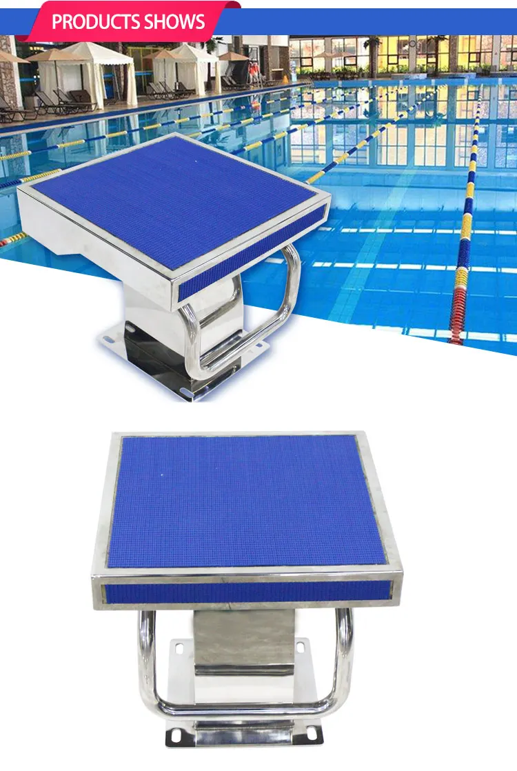 One Step Removable Platform Starting Block For Swimming Pool