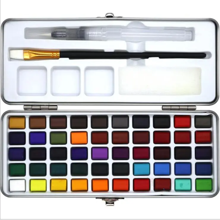 Artists Loft Fundamentals Watercolor Pan Set 36 Colors