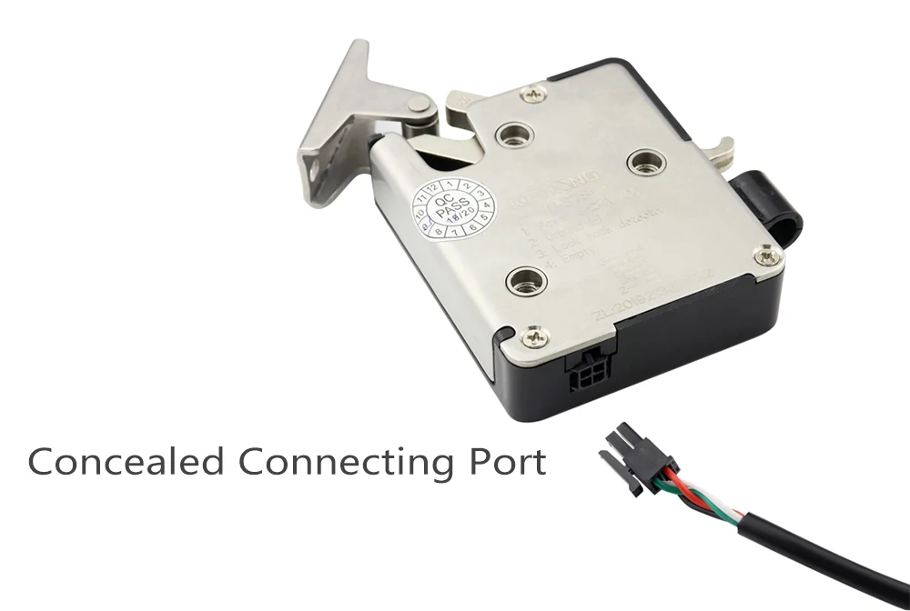 304 Stainless Steel 8V / 24V 0.72W Electric Motor Lock For Electronic Locker