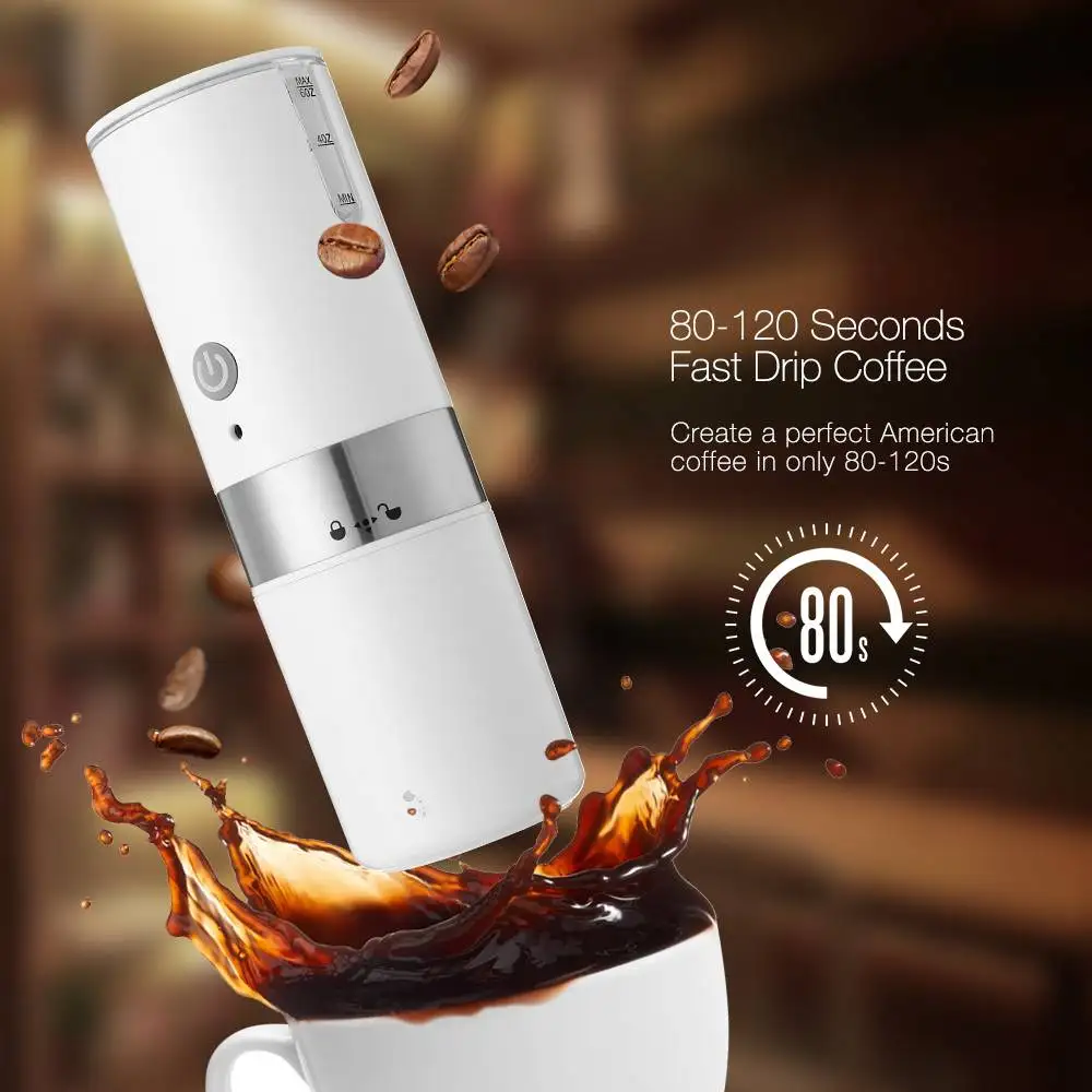 Portable Usb Electric Coffee Maker Automatic Coffee Machine Builtin