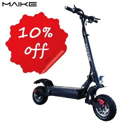 best buy Maike MK4 1200W 11inch off road cheap smart folding adult electric scooter with seat