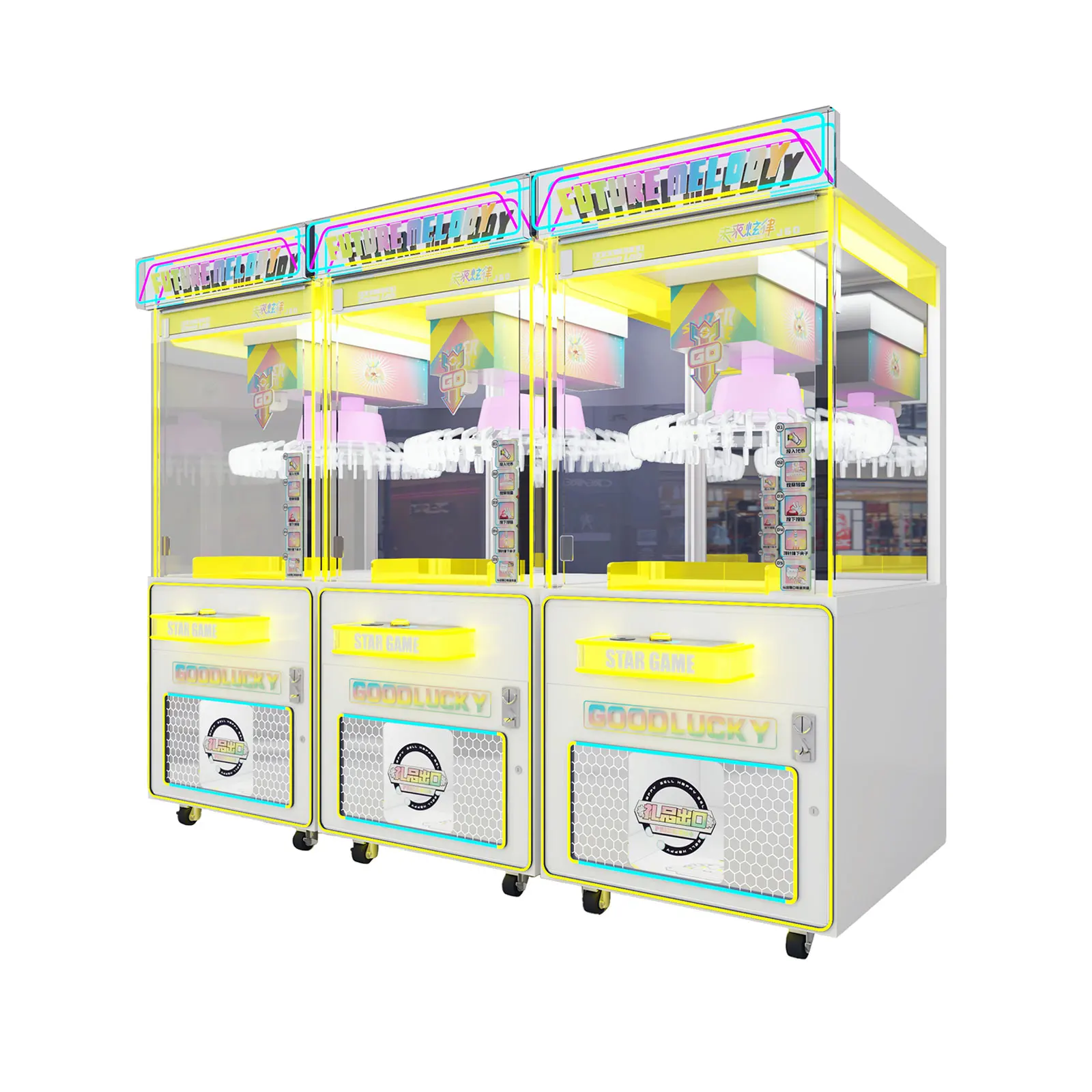 Coin Operated Arcade Gift Vending Game Prize Machine Crane Prize Machine Claw Vending Machine for Game Center details