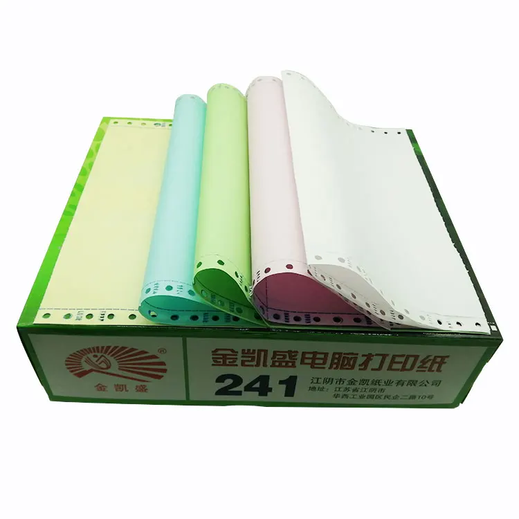 
Most Popular 2 Ply Continuous Computer Printing Paper Carbonless Paper ncr carbonless paper manufacturers 9.5 inch by 11inch 