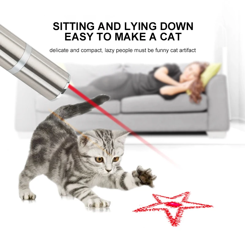 rechargeable cat laser