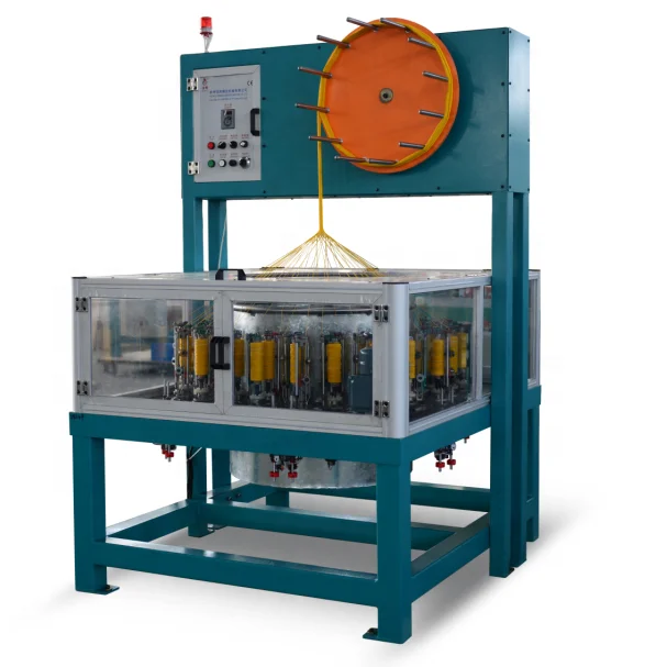 32 Carrier Wiring Harness Braiding Machine With The Braid Tube Wire