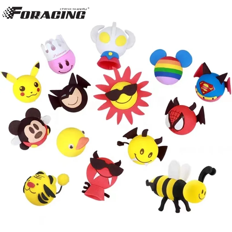 OUNONA Cute Car Antenna Topper Cartoon For Car Roof Decoration Boost Signal Reception Car Exterior Accessories Vehicle Decoration Car Styling Roof Orname