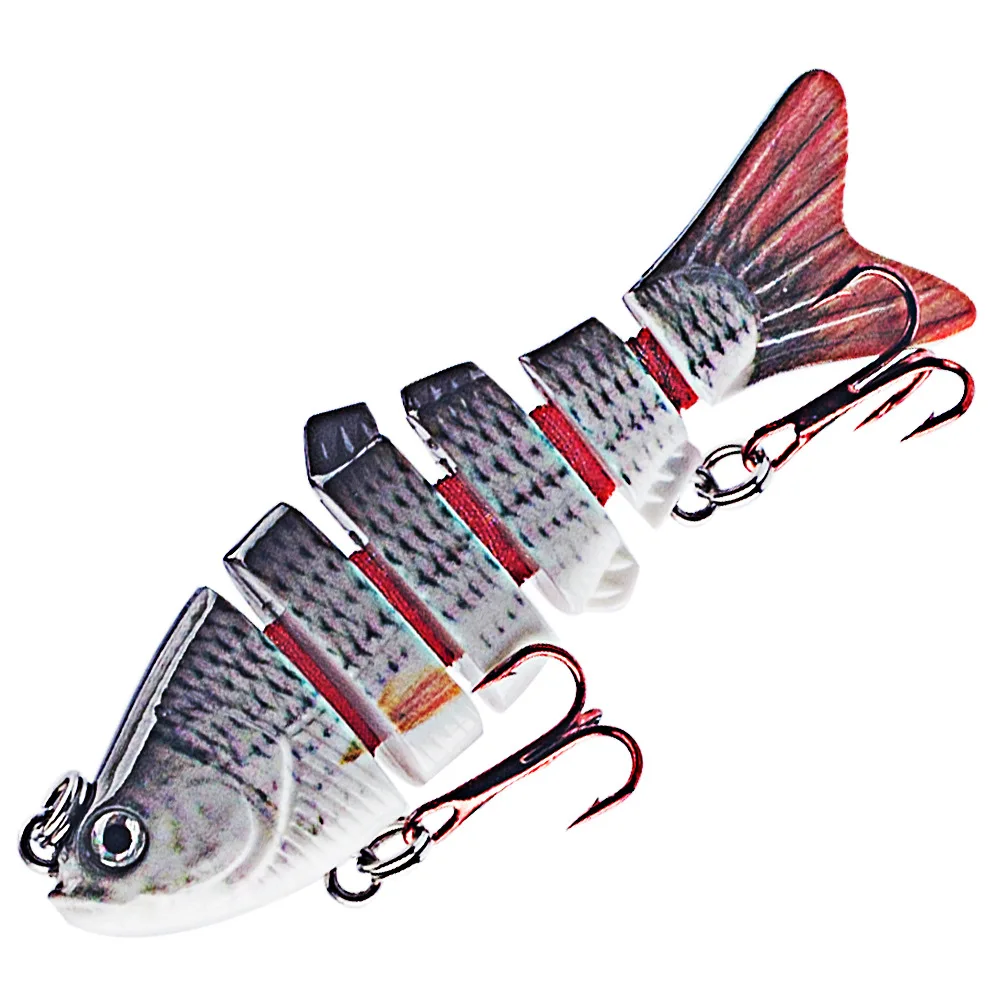 6cm 4.4g Mini 6 Segment Flexible Fish Bait Swimbait Bionic Crankbait Bass Carp Tackle Pesca Multi Jointed Swimbait Fishing Lures 6cm 4.4g Mini 6 Segment Flexible Fish Bait Swimbait Bionic Crankbait Bass Carp Tackle Pesca Multi Jointed Swimbait Fishing Lures