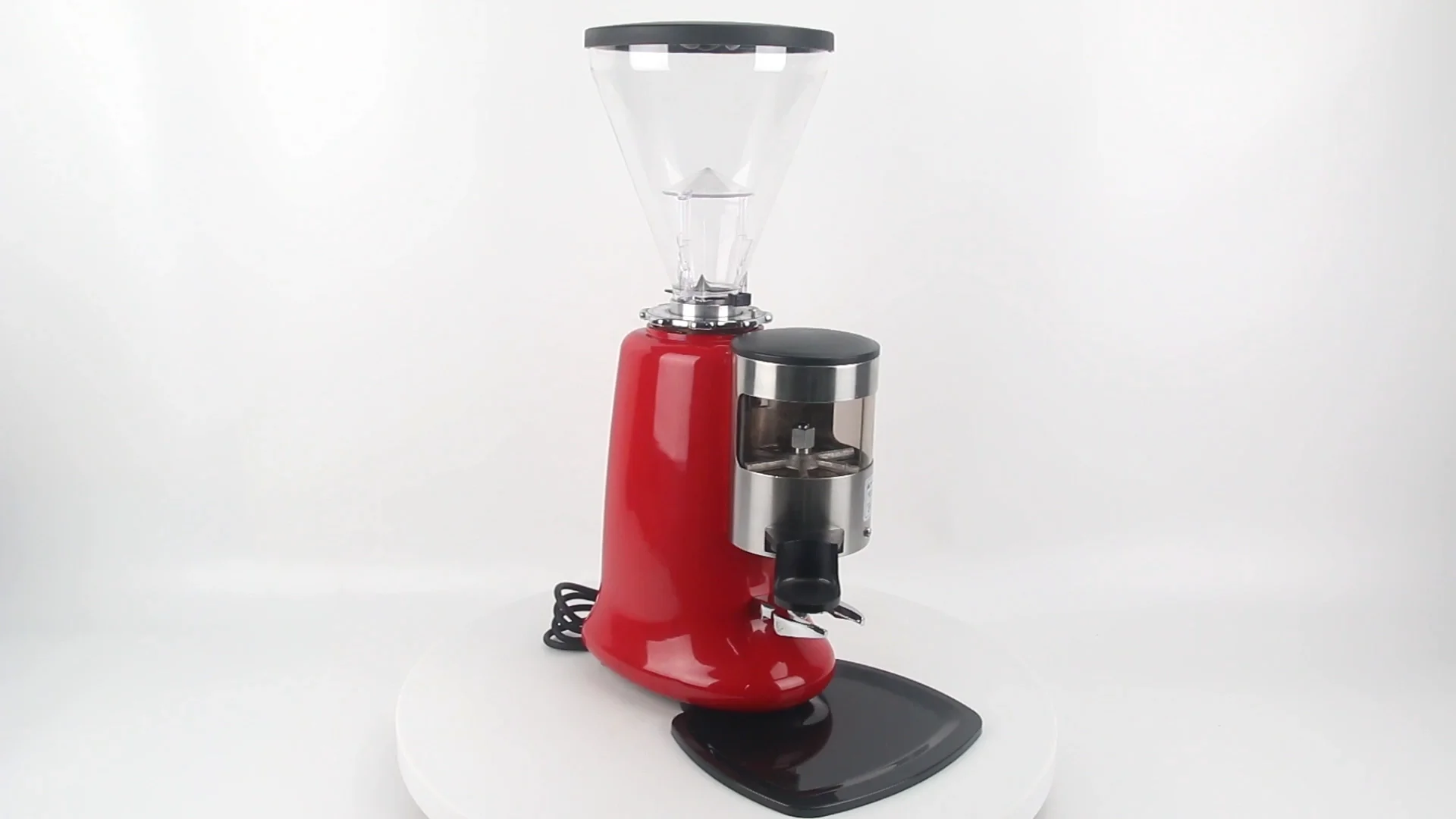Commercial Professional Coffee Grinder With Italian Flat Wheel Burr