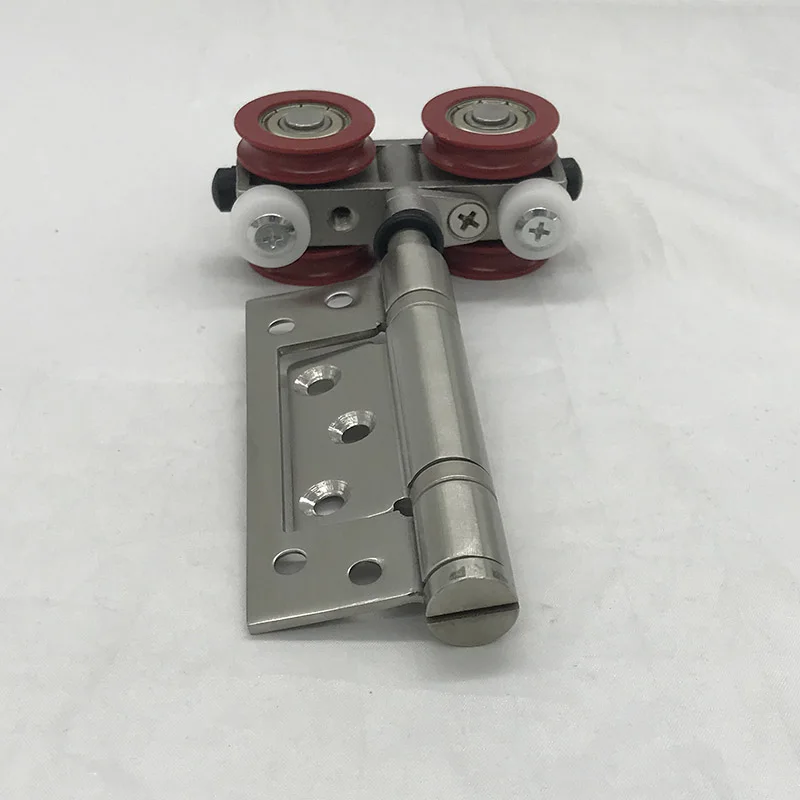 New Design Stainless Steel Hardware Folding Door Hinge Top Roller