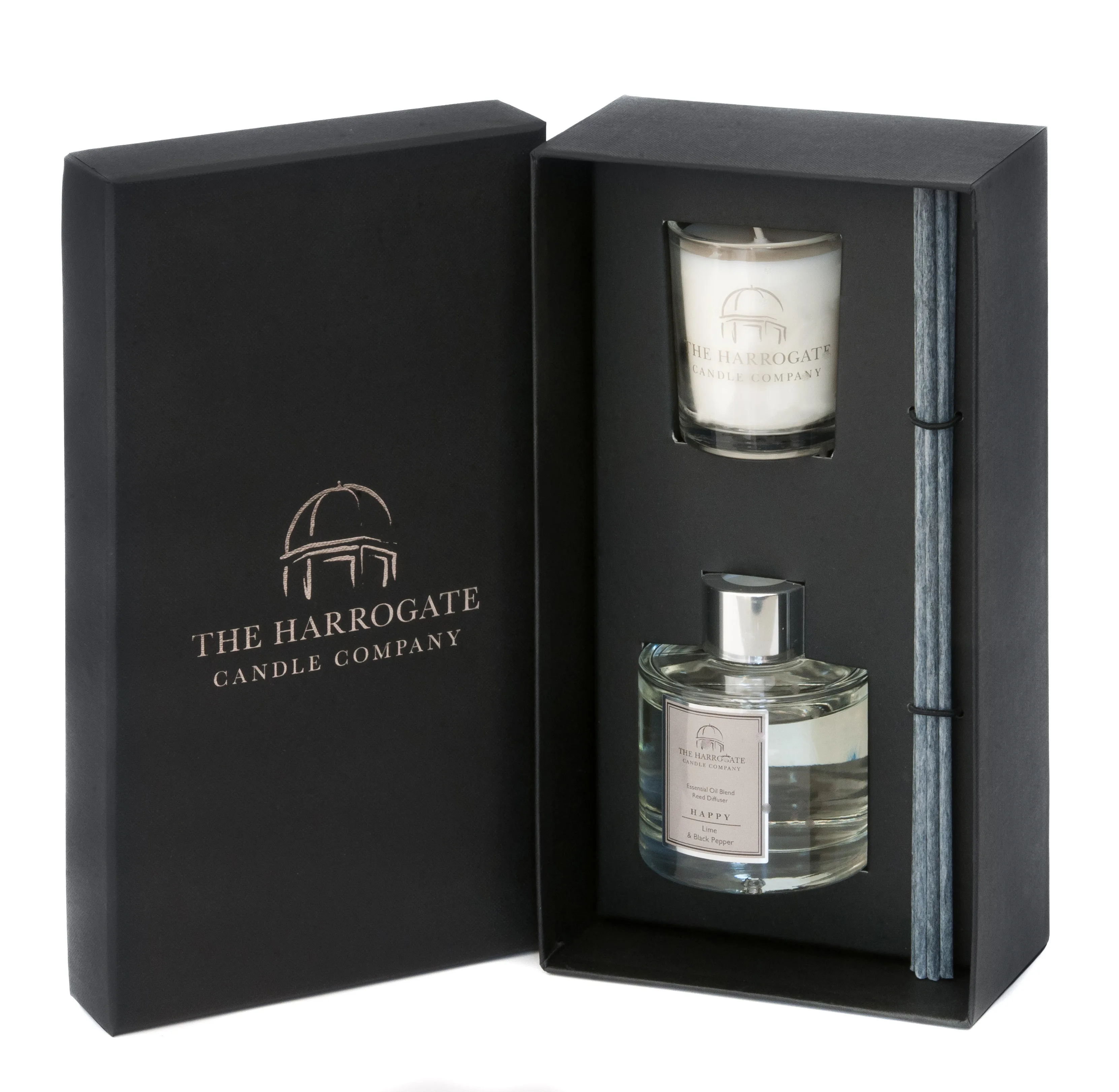 Custom Luxury Matte Black Candle Scented Candle Packaging