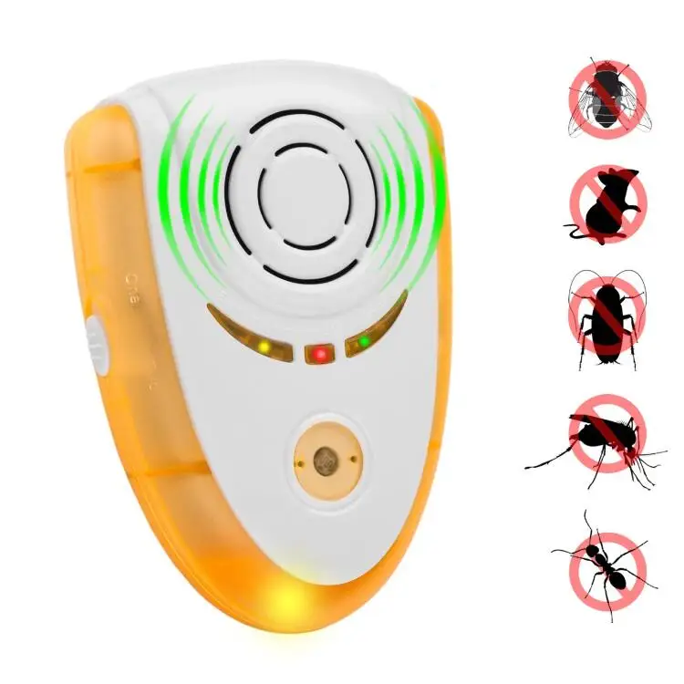 SAIJZEK Wholesale Ultrasonic Pest Repellent Cockroaches Bug Bat Fly Repellent Mouse Repeller Anti Mosquito manufacture