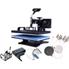 High quality new coating 8in1 Multi-functional platform T-shirt mug heat transfer press machine