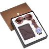 Three Piece Set Men's Gifts Beautiful Set Men Watches Wallet Sunglasses Fashion Gift Set