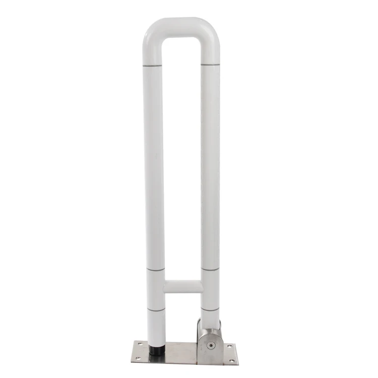 U Shape Abs Plastic Disabled Toilet Handrails Safety Handicap Shower