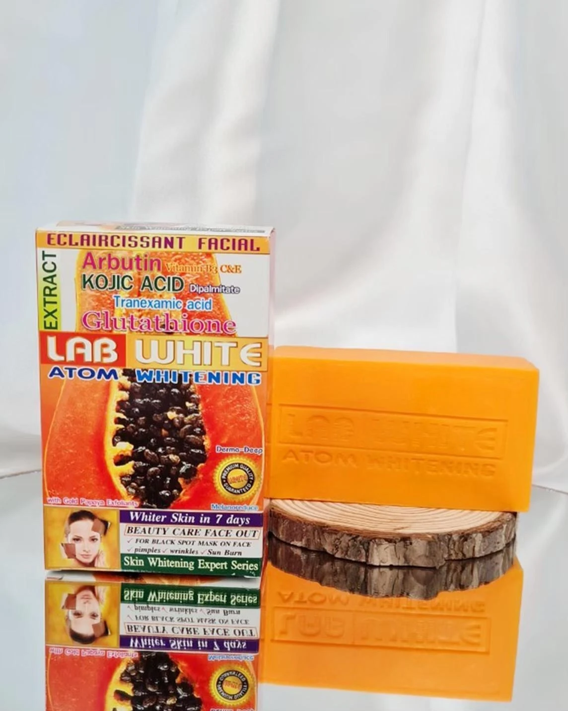 Lab White Papaya Soap Main Extract From Papaya High In Vitamin A And