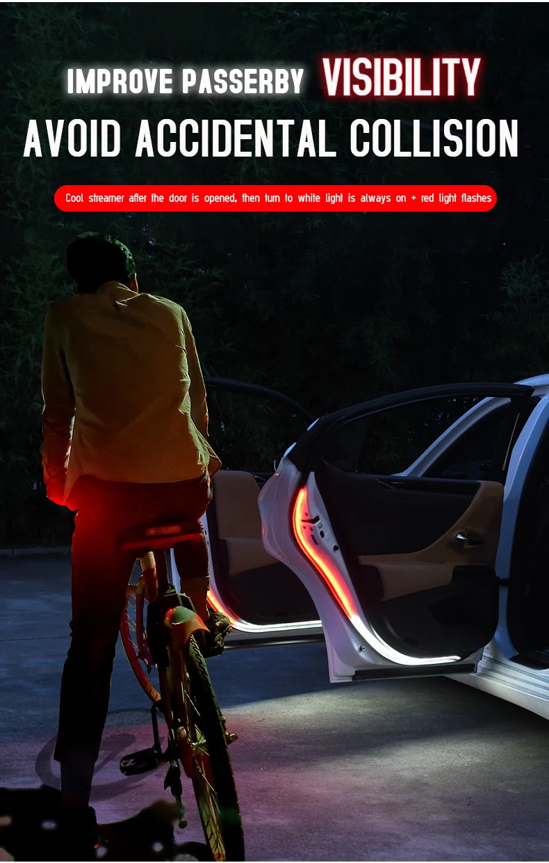 Car Accessories 144led Welcome Flash Lights Headlight Alarm Signal Lamp Shadow Light Car Door Open Warning Light Buy Car Door Open Warning Light Car Lights Door Car Door Welcome Light Welcome Light Door