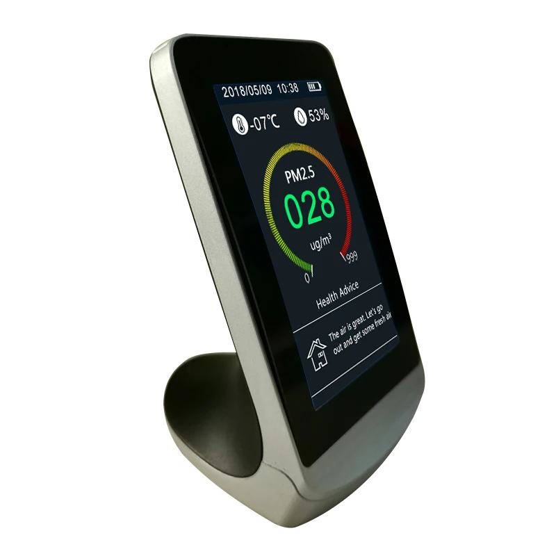 Air Quality Monitor For Pm2.5 Pm10 Chemicals (tvocs) Particles