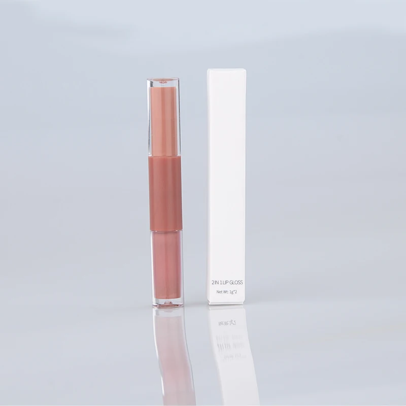 ready to ship in stock custom moisturizing glass lip glaze set