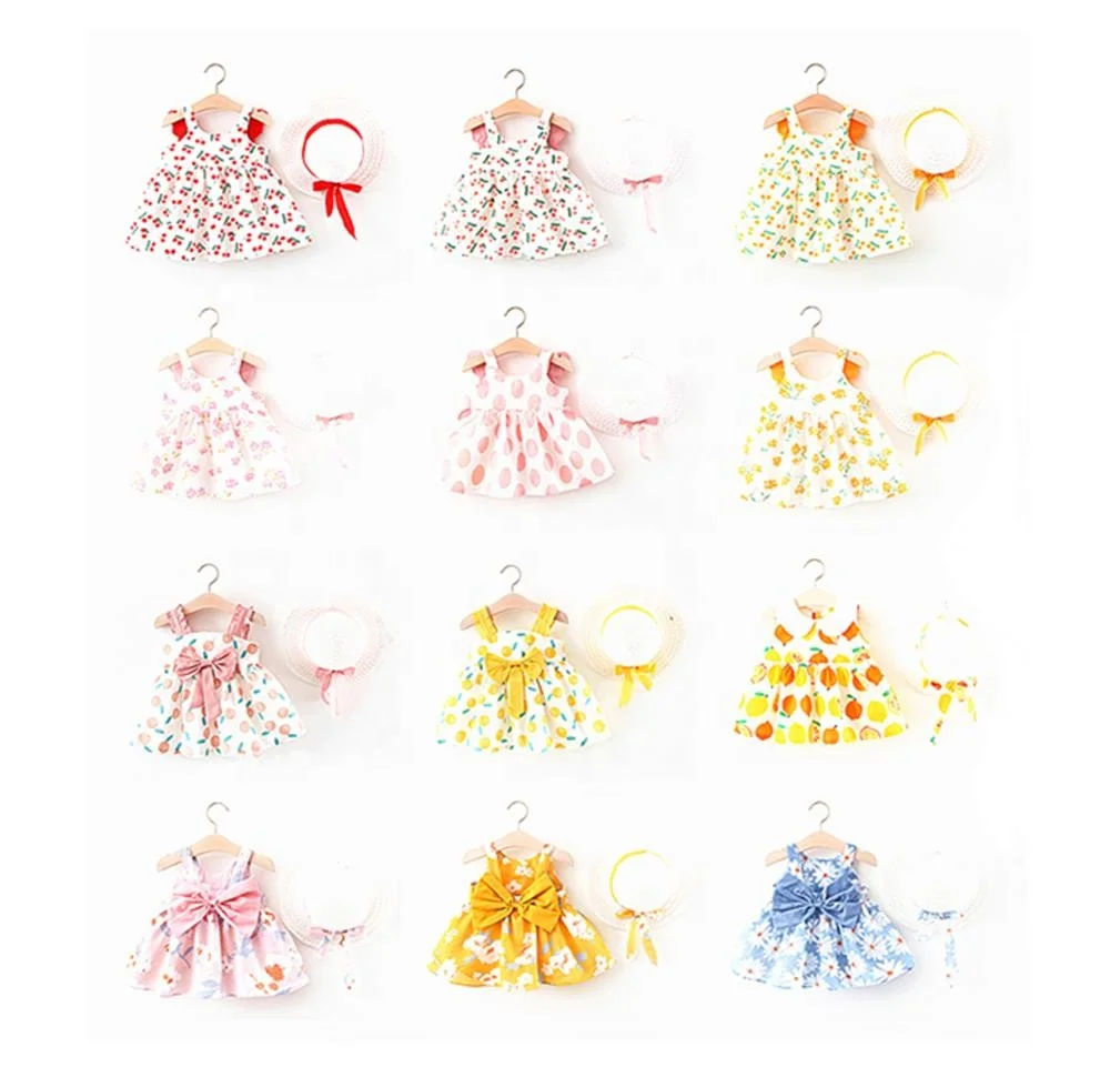 Children Beautiful Clothes 2022 Summer Fashion Baby Dress Soft Girl Cherry Dress  Girls' Dresses - China Kids Dreess and Wholesale Dreess price