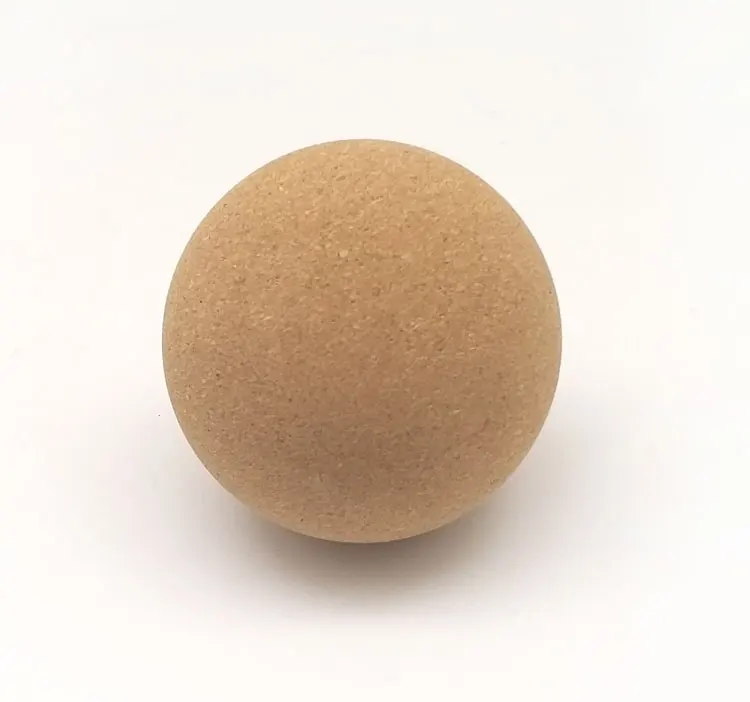 50mm / 60mm Cork Ball / Wooden Cork Ball With 20mm Logo - Buy Cork