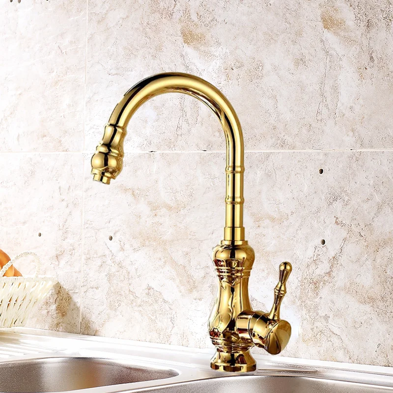 Thailand style antique brass wash basin tap sink mixer for bathroom