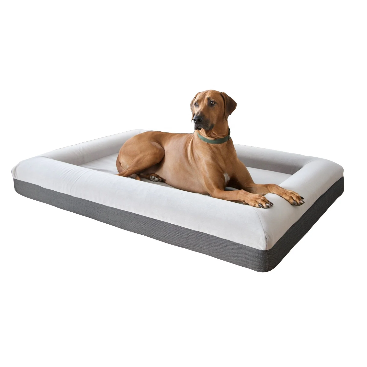 Orthopedic Memory Foam Large Dog Bed Durable Waterproof Liner Removable