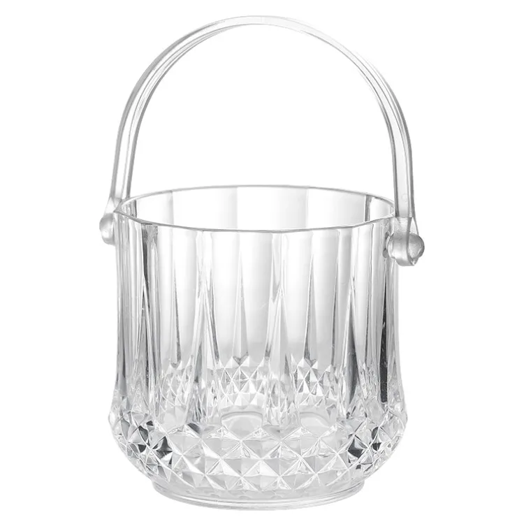 Good Quality Acrylic Clear Plastic Ice Bucket Mini Acrylic Small Ice ...