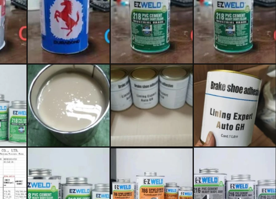 Brake Pad Glue Butane Ding Qing Rubber Resin Brake System Adhesive