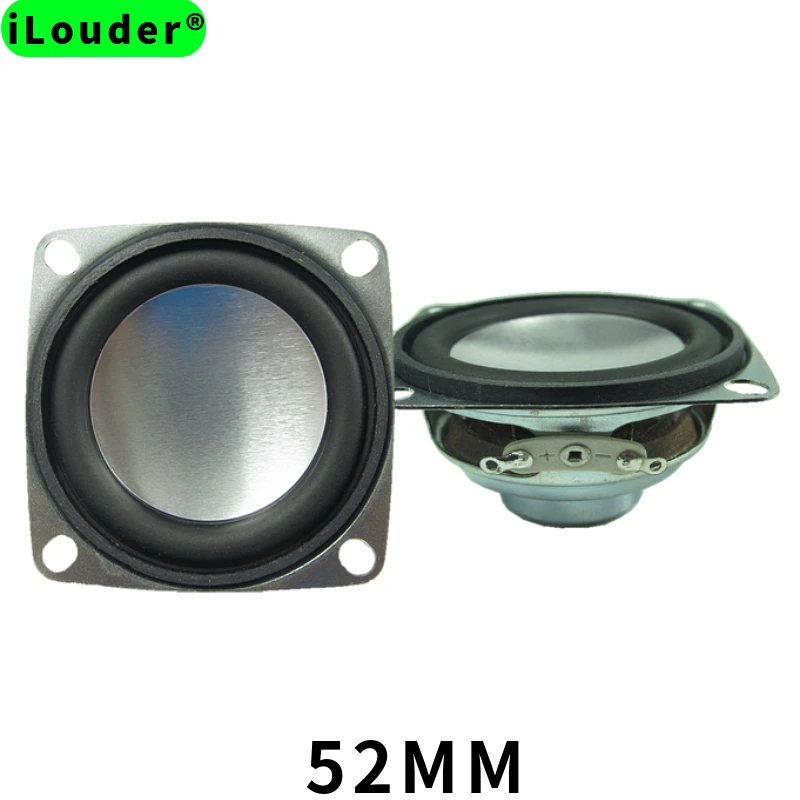 2 Inch Square Speaker Driver For Mini Multimedia 3w 4 Ohm Speakers Buy 2 Inch Speaker,52mm 4