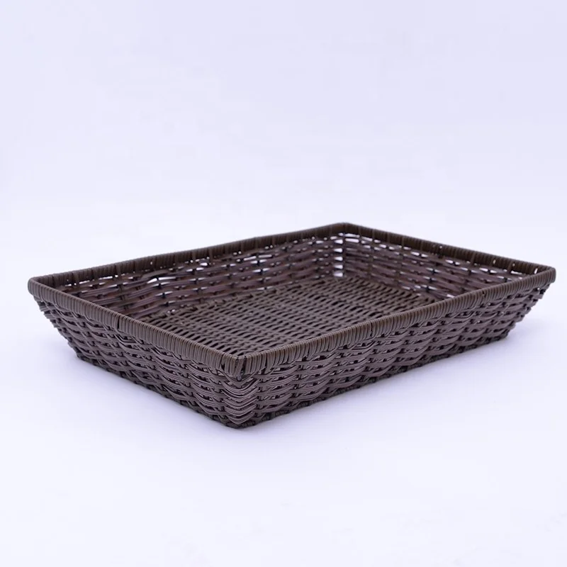Wholesale Free Samples Supermarket Display Wicker Basket Buy Wicker