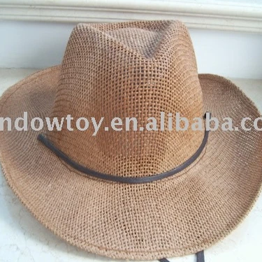 custom straw golf hats