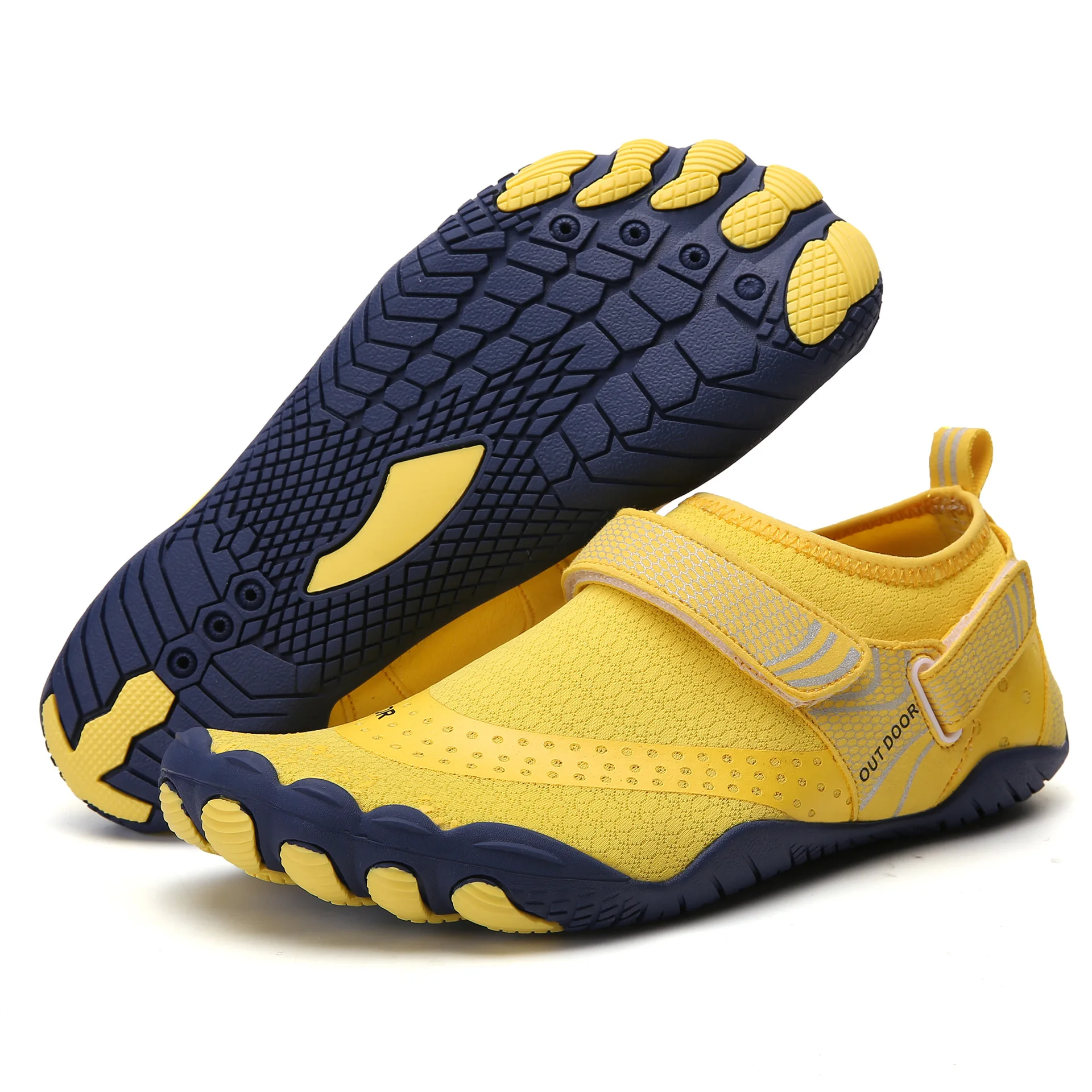 Outdoor Rubber Neoprene Running Shoes Breathable Mesh Beach Mountain Anti Slip Water Hiking