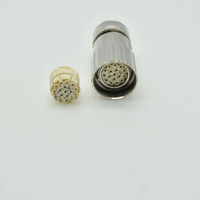 WESTSAM M23 17pin Electrical Waterproof Male and Female IP67 signal Connector