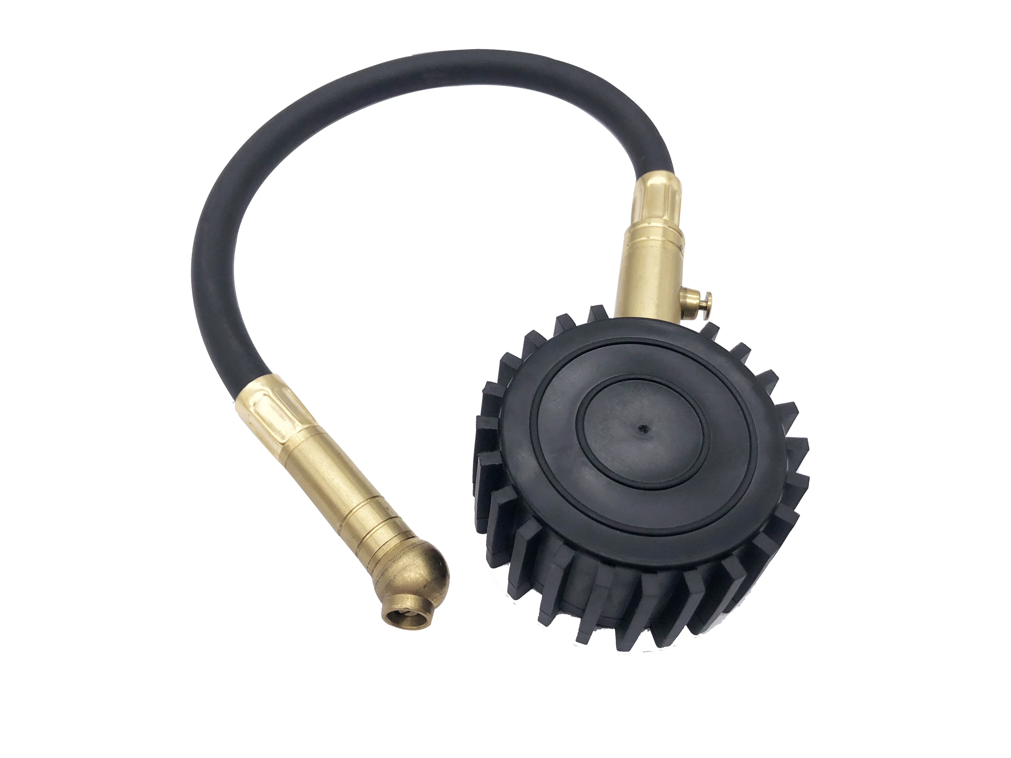 Portable Tire Gauges With Rubber Hose Simple Operation Car Tire ...