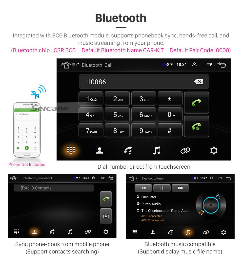 Android 11.0 9 inch for 2007 2008 2009-2012 Land Rover Freelander Radio Touchscreen GPS Navigation