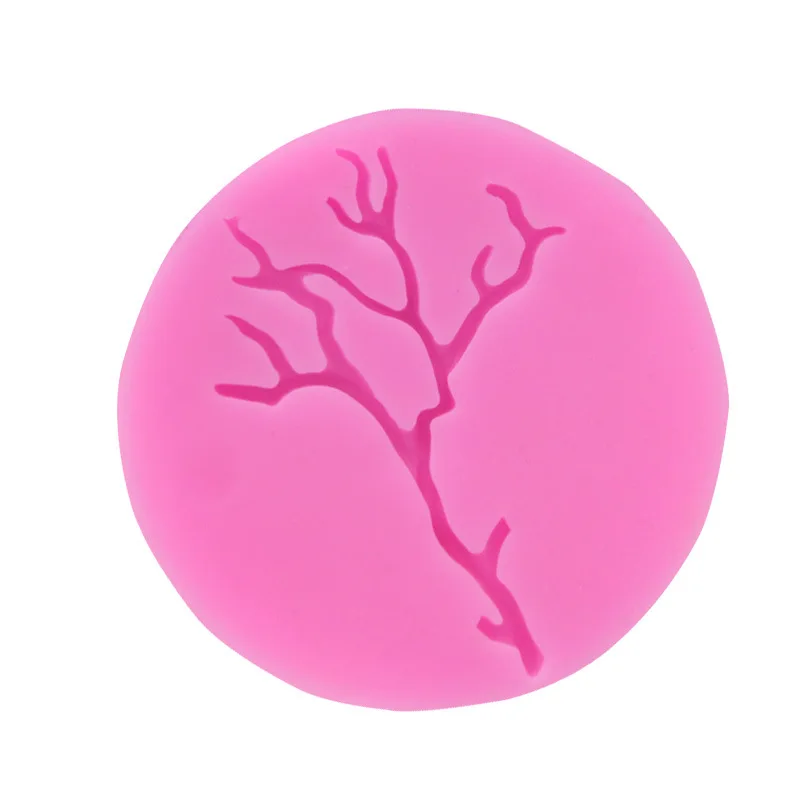 Tree Branches Silicone Mold DIY Fondant Cake Decorating Tools Polymer Clay Resin 