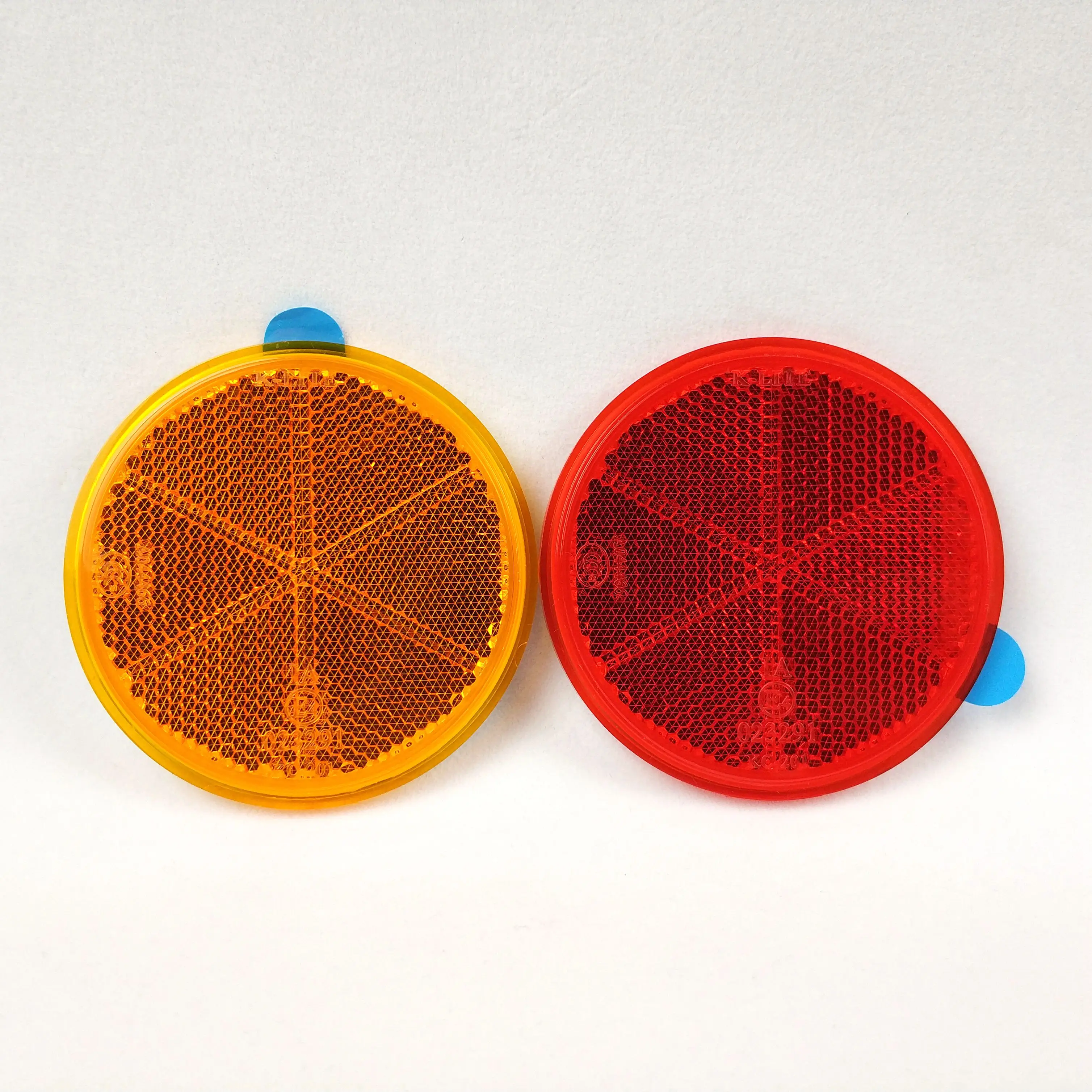 Plastic Safety Reflector Reflective Light Retro Reflector Round Plastic