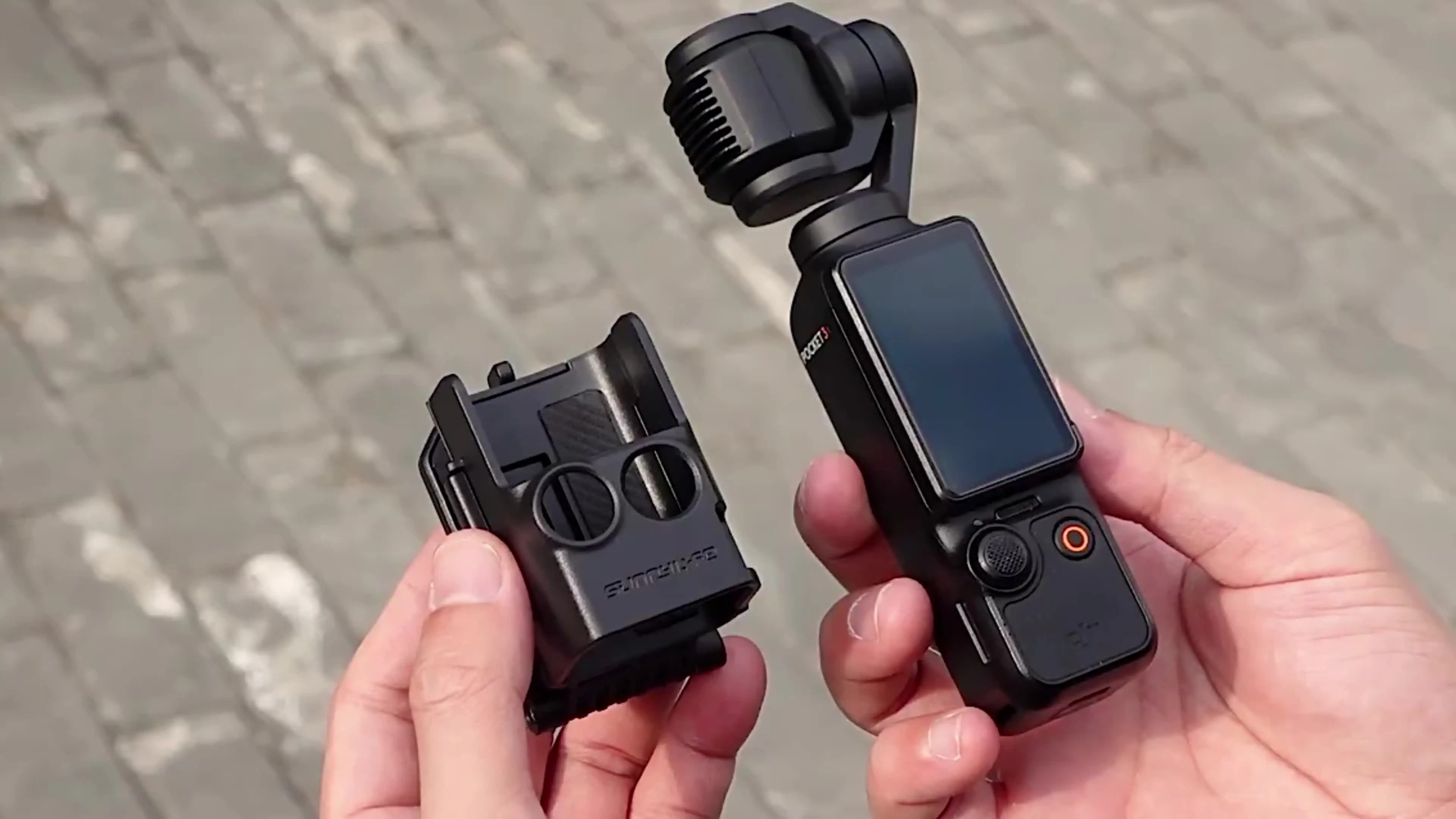 Osmo Pocket Black Magnetic Mount Stand Magnet Suction Case