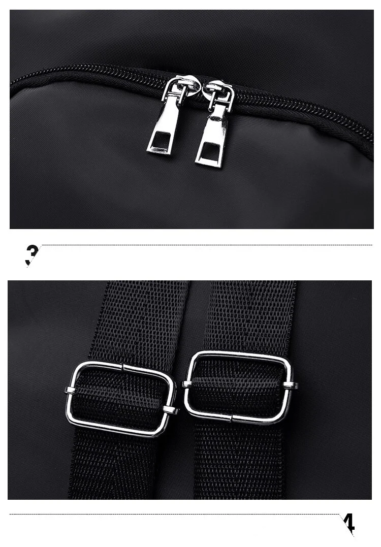 New Multifunctional Leisure Travel Nylon Large - capacity Anti - theft Backpack For Women