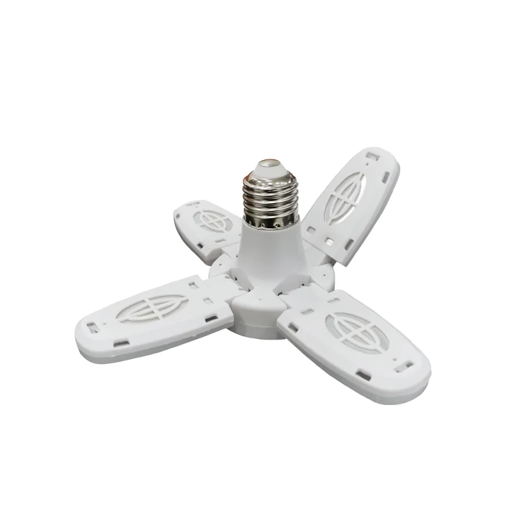 High Quality 4 Fan Blade Led Bulb Raw Material 28w Led Bulb Lighting
